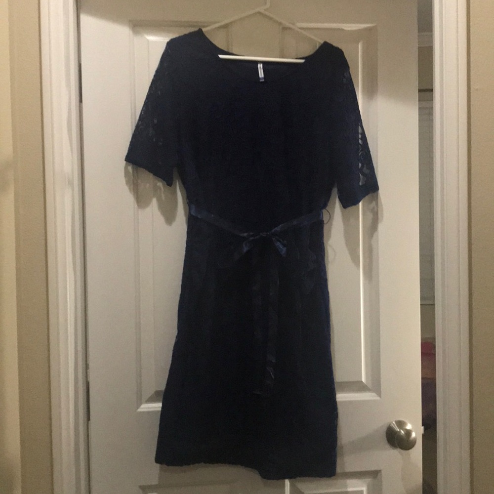 Planet Motherhood lace dress (Maternity)